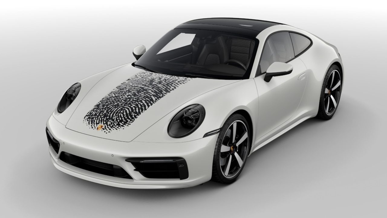 Porsche News. Innovatives Druckverfahren für Karosserie-Lackierung.