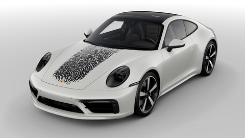 Porsche News. Innovatives Druckverfahren für Karosserie-Lackierung.