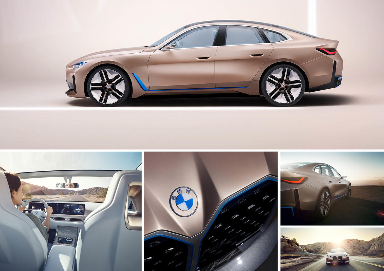 BMW News: Mit dem BMW Concept i4 läutet die BMW Group in ein neues Zeitalter ein...