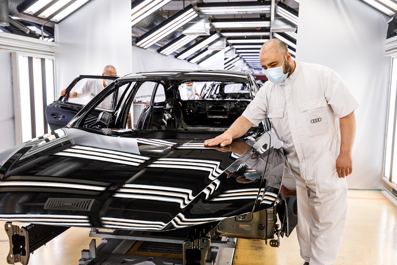 Audi News: Fahrzeugproduktion am Audi-Standort Neckarsulm läuft wieder an-