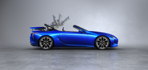 Lexus News: Der Weg zum perfekten Verdeck – Lexus LC Cabriolet öffnet auf Knopfdruck!