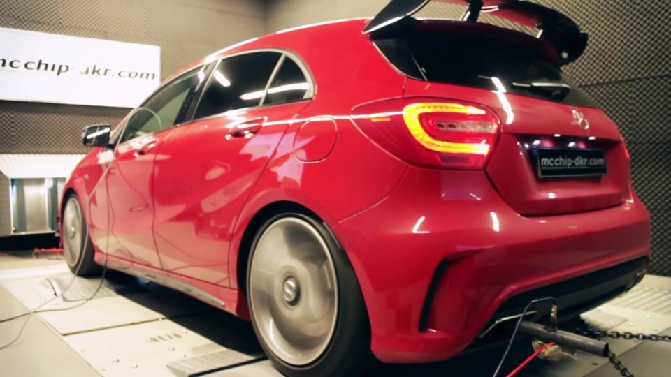 mcchip-dkr Software Stage 2 inkl. Vmax Aufhebung Mercedes Benz A45 AMG 2.0 Turbo
