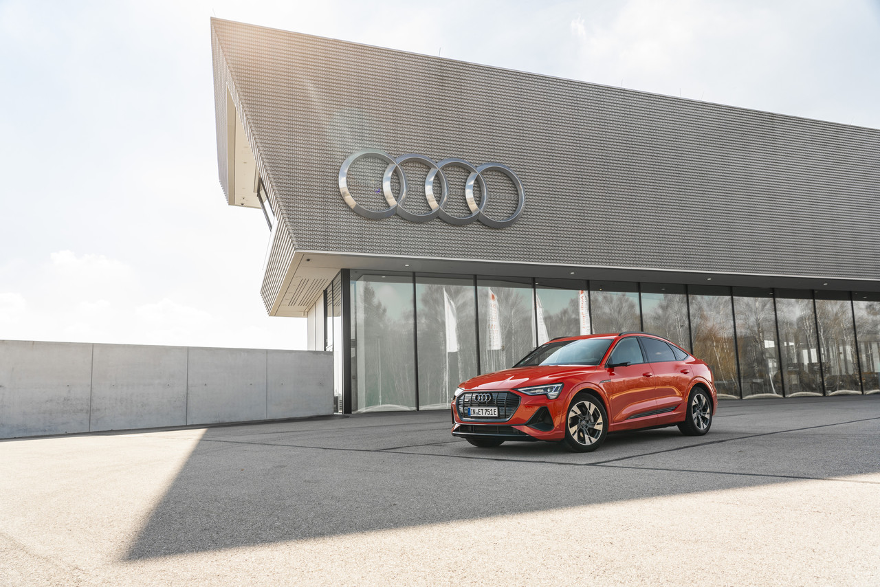 Audi e-tron Weltmarktführer in seinem Segment.