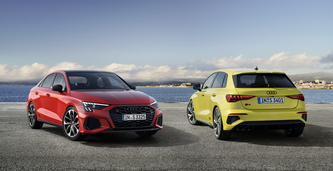 Mehr Sportlichkeit, mehr Kraft, mehr Fahrspaß: der Audi S3 Sportback und die S3 Limousine