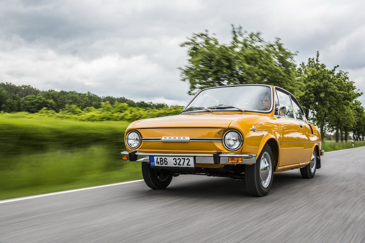 Skoda Oldtimer News: Skoda Coupé 110 R feiert 50 jähriges Jubiläum.