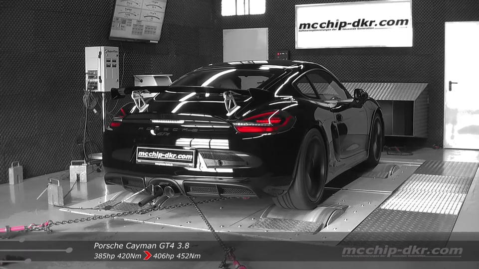 mcchip-dkr Leistungssteigerung / Chiptuning Porsche Cayman GT4 3.8