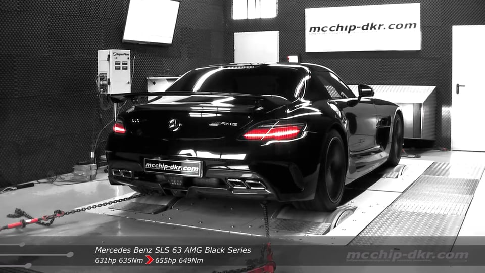 mcchip-dkr Leistungssteigerung Mercedes Benz SLS 63 AMG Black Series