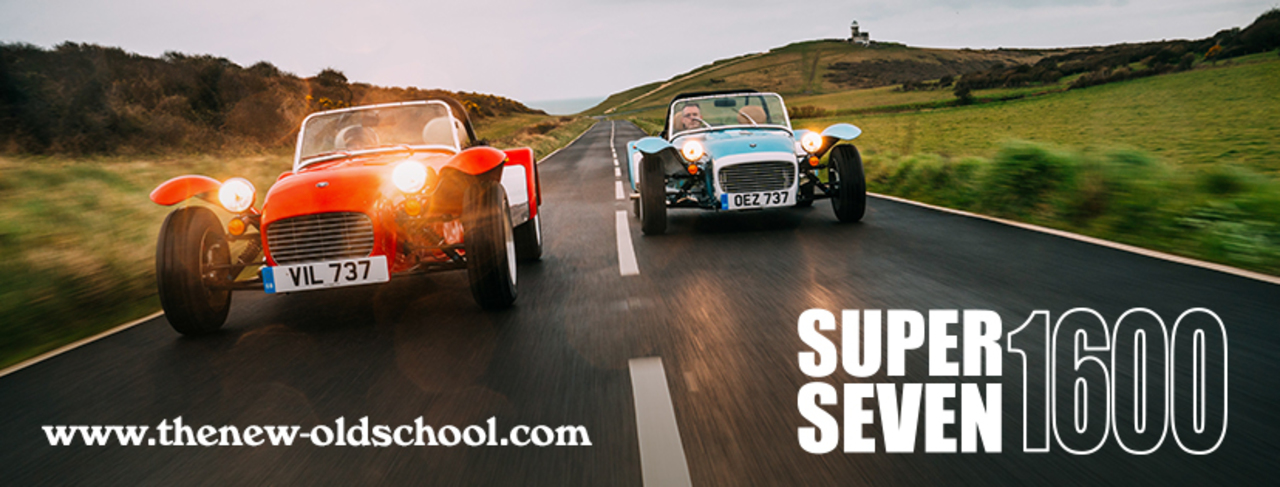 Caterham launches latest retro-themed model – the Super Seven 1600