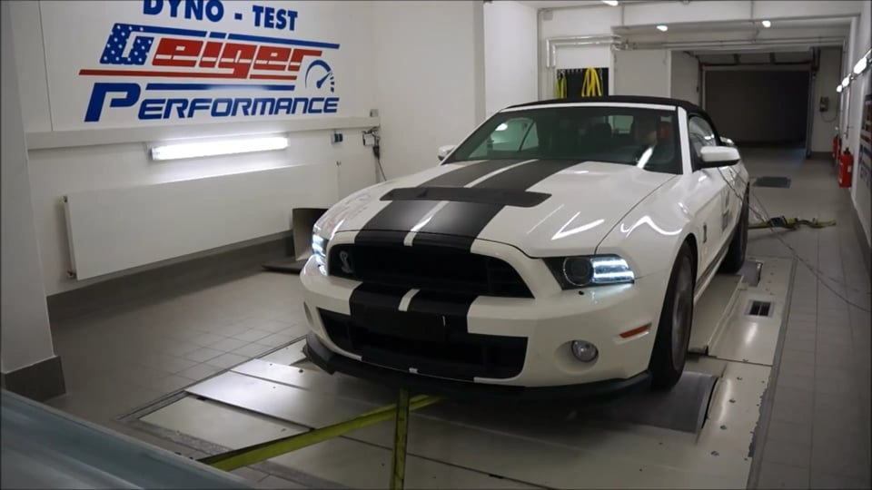 Geigercars Shelby Supercharged Leistungsmessung