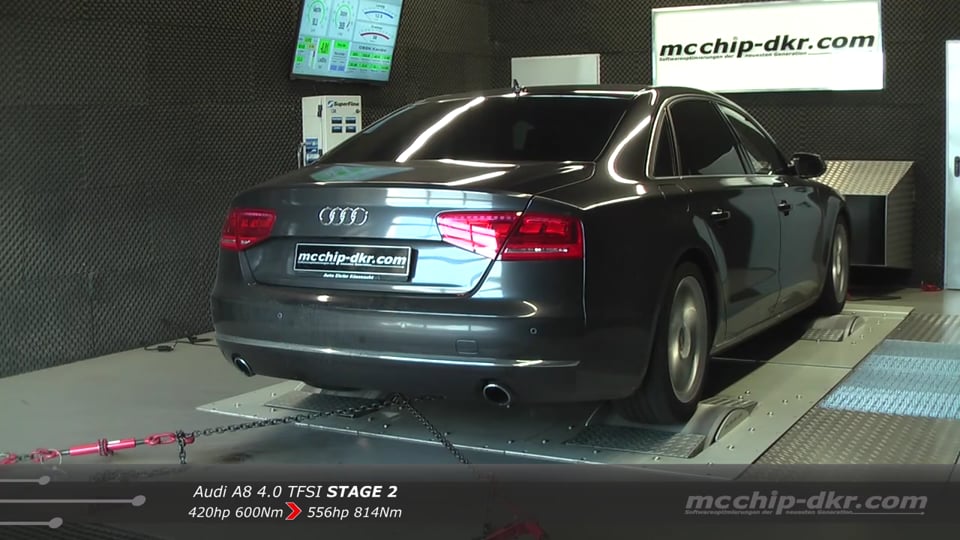mcchip-dkr Leistungssteigerung / Chiptuning Audi A8 4.0 TFSI Stage 2