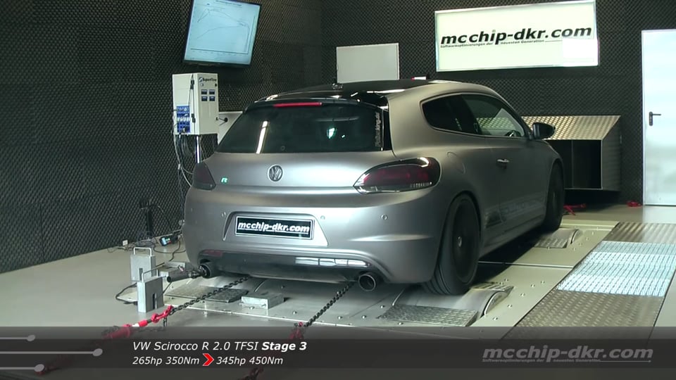 mcchip-dkr Leistungssteigerung / Chiptuning VW Scirocco R 2.0 TFSI Stage 3