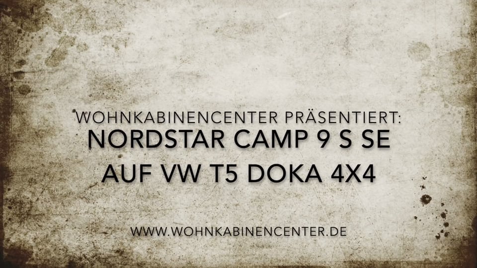 VW T5 Wohnmobil mit Wohnkabine Nordstar Camp 9 S SE, eine echte Alternative zum Kastenwagen