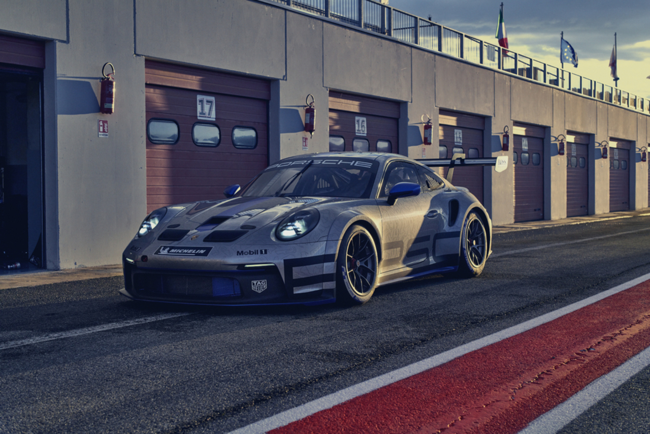 Stark, schnell, spektakulär: der neue Porsche 911 GT3 Cup.