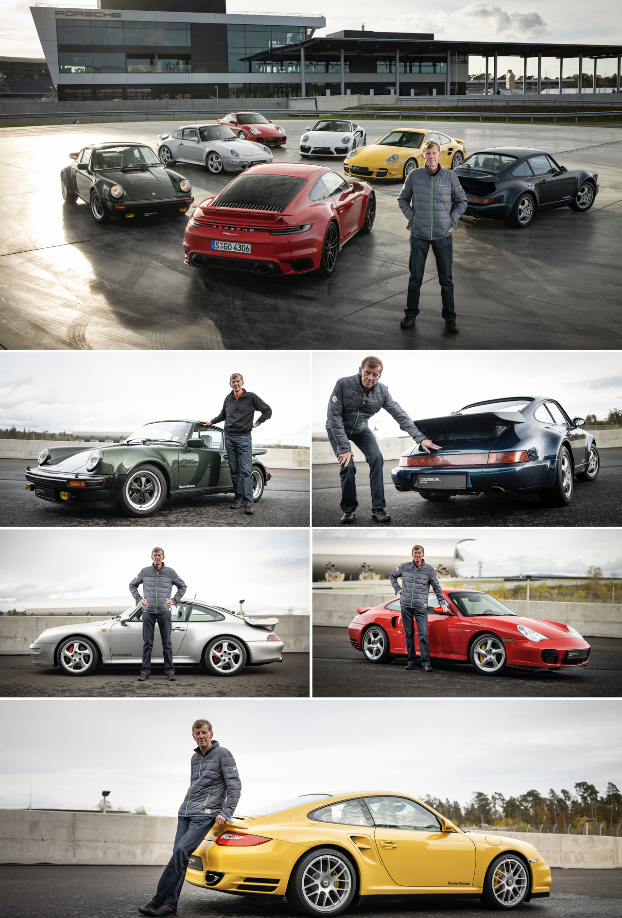 Porsche Historie: Geschichtsstunde mit Walter Röhrl – mit Turbo-Tempo...