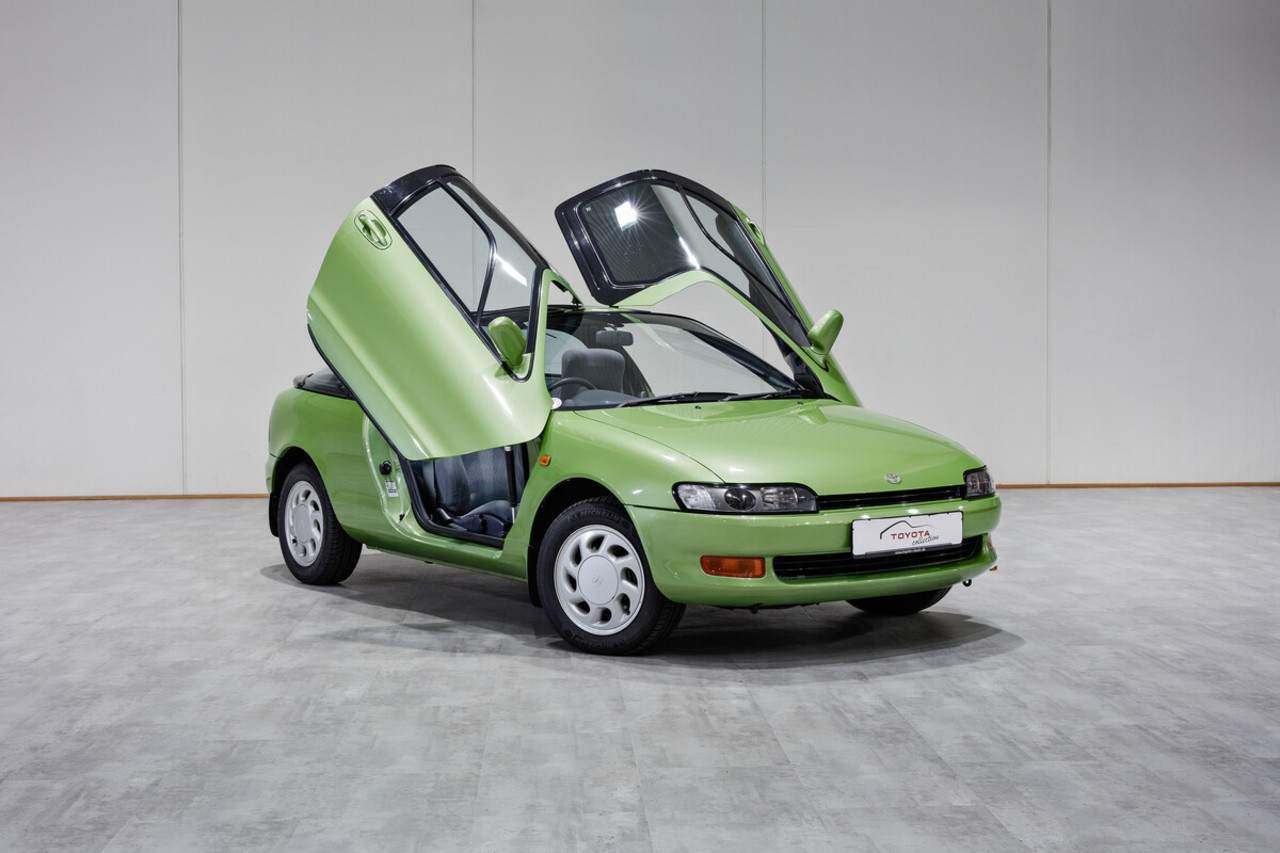 Toyota Sera feiert 30-jähriges Jubiläum: Futurismus in spektakuläre Form gebracht.