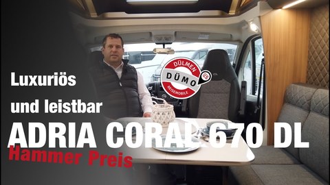 Adria Coral 670 DL. Luxuriöses bei Dümo zu einem Hammer - Preis. Unbedingt schauen. (BQ).jpg