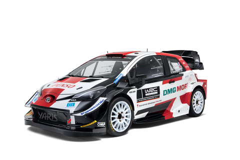 Toyota Gazoo Racing geht mit dem Yaris WRC im neuen Look auf Titeljagd.