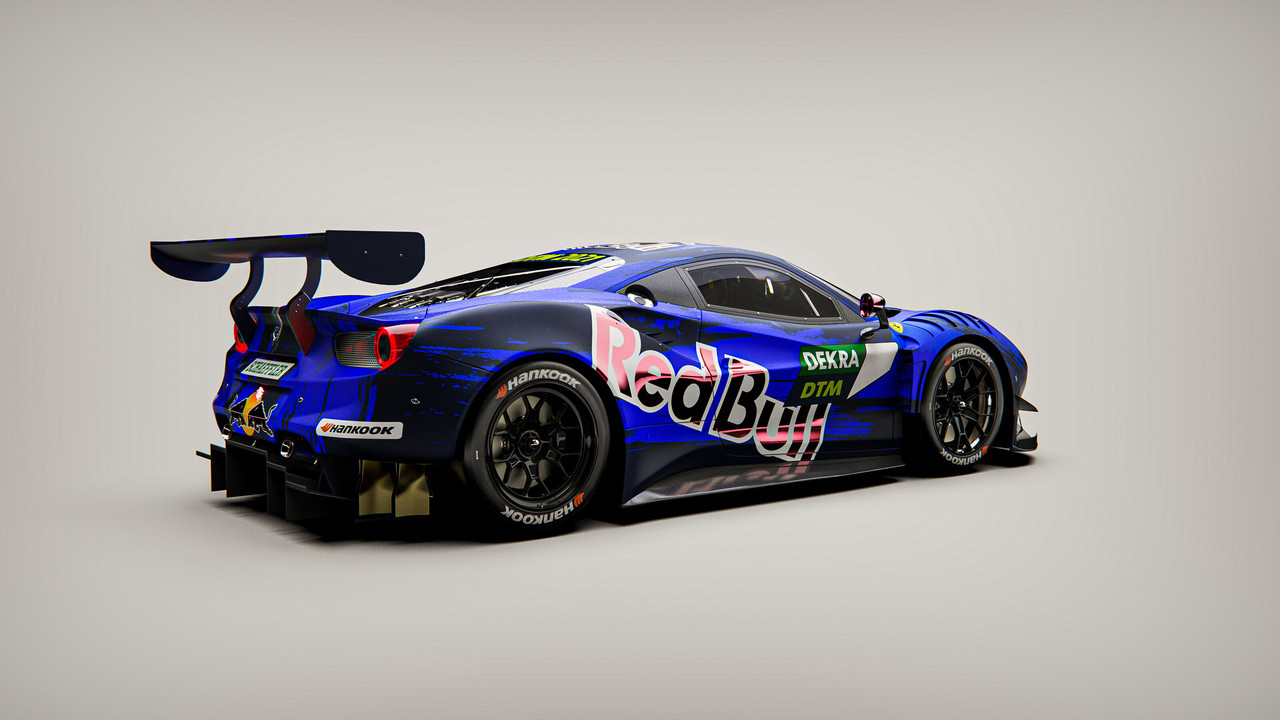Red Bull feiert DTM-Comeback mit AF Corse.
