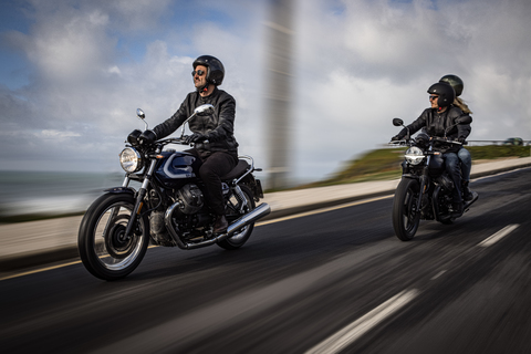 Die neuen Moto Guzzi V5 "Stone" und "Spezial"...