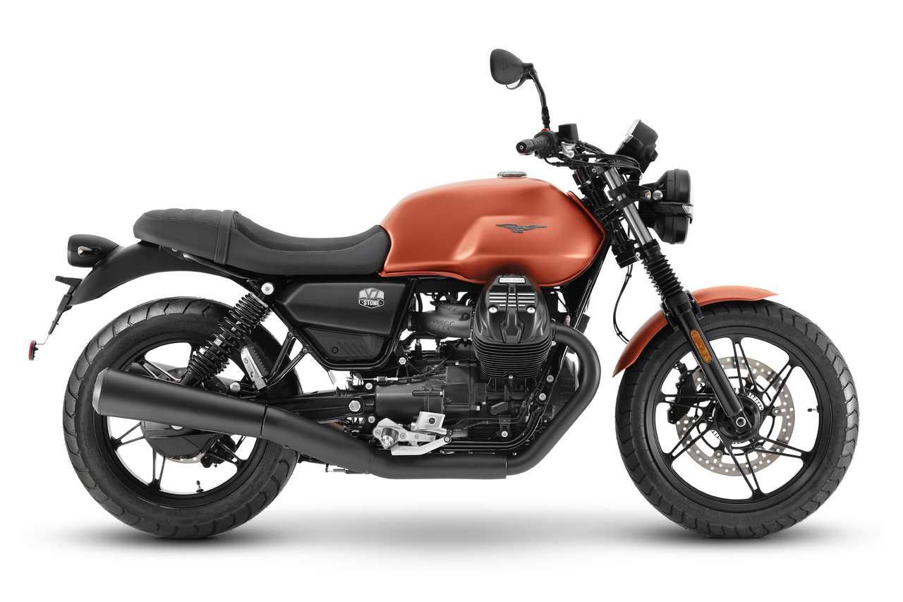 Die neuen Moto Guzzi V5 "Stone" und "Spezial"...