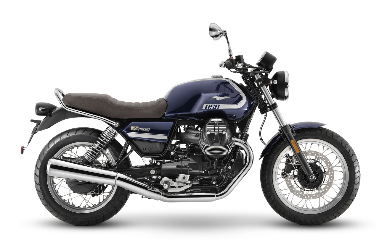 Die neuen Moto Guzzi V5 "Stone" und "Spezial"...