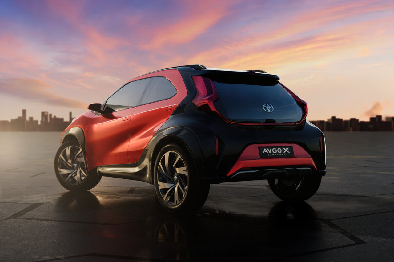 Weltpremiere für den "Kleinstwagen" Toyota Aygo X Prologue.