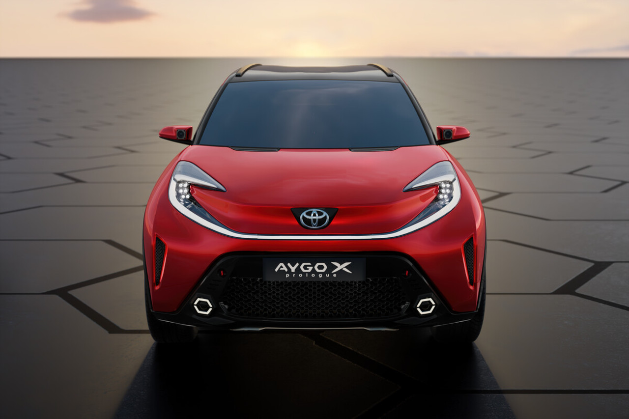 Weltpremiere für den "Kleinstwagen" Toyota Aygo X Prologue.