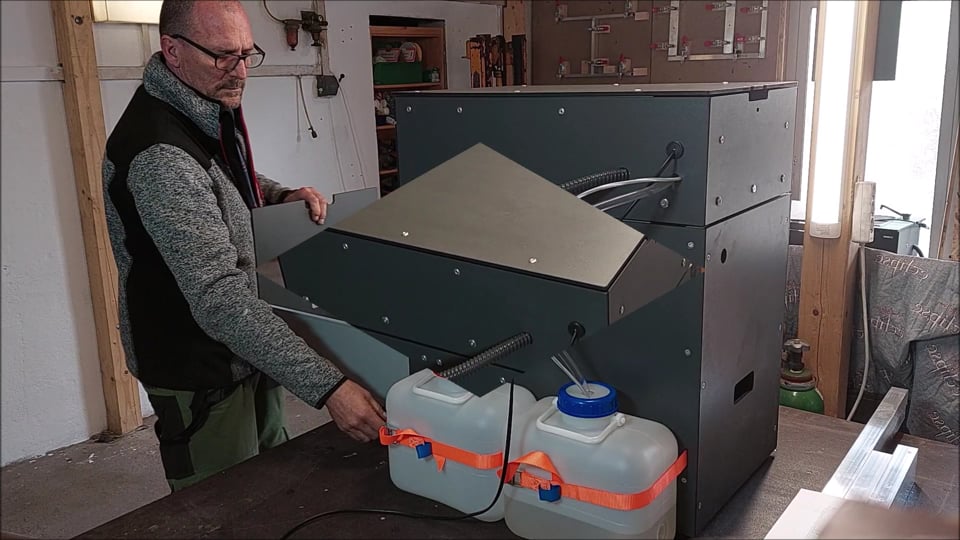 Camping Modul mit Wasserversorgung für T6.1 Beach mit Gaskocher