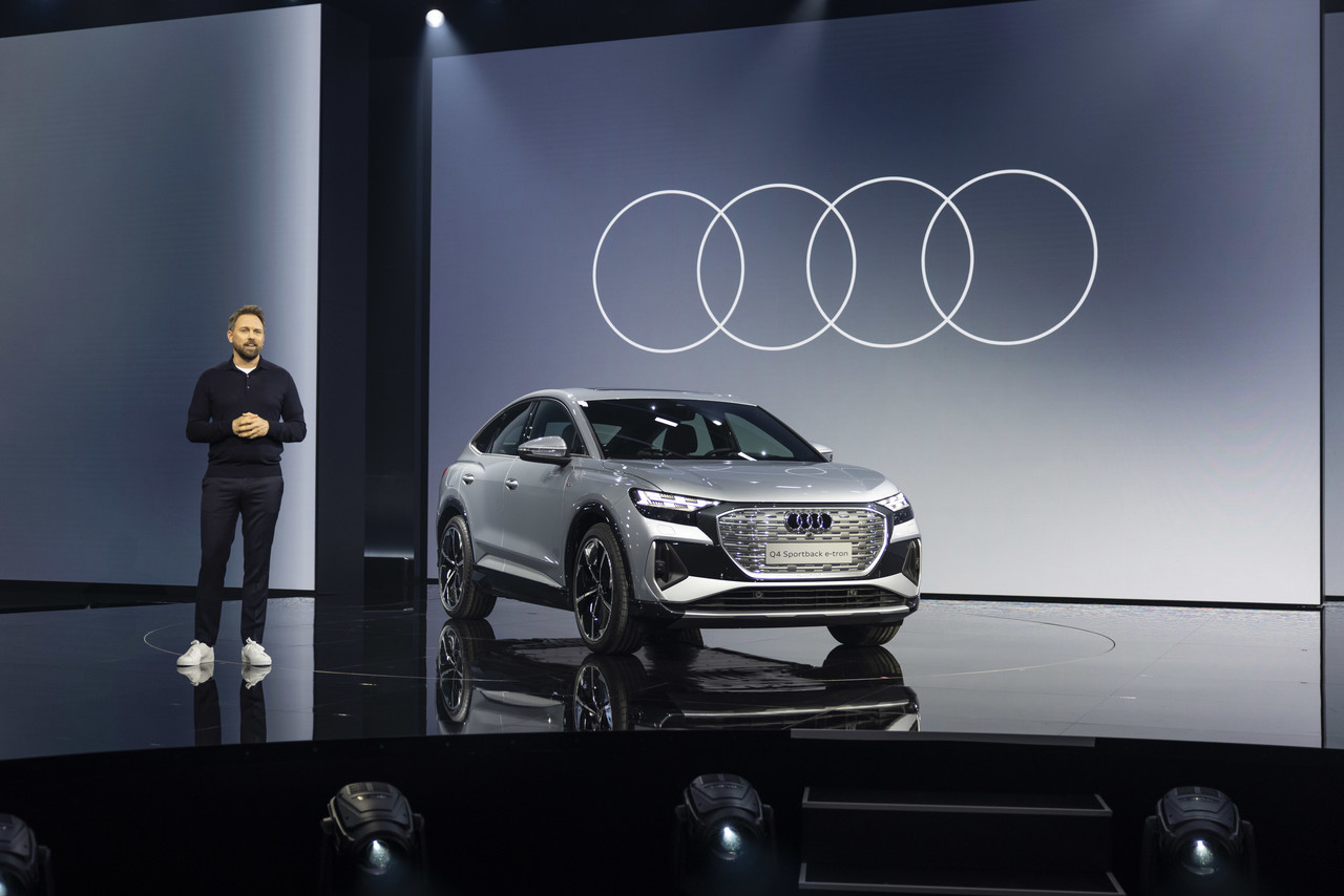Elektrisierend: die Online-Weltpremiere des Audi Q4 e-tron