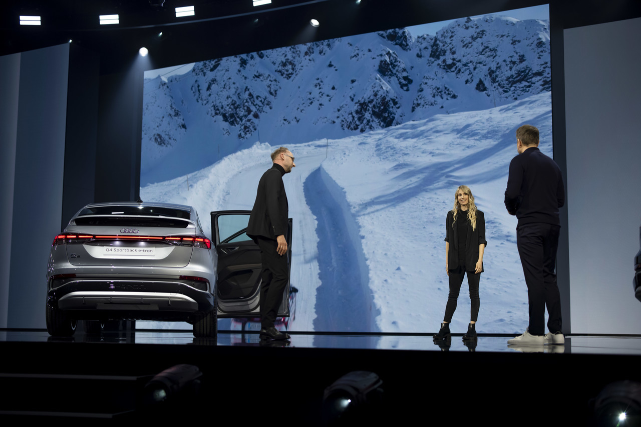Elektrisierend: die Online-Weltpremiere des Audi Q4 e-tron