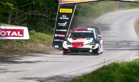 WRC  2021 Rallye Croatia, Samstag Vormittag Toyota Yaris.png