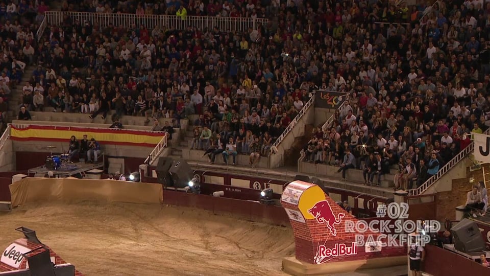 Top 5 Tricks of the Red Bull X-Fighters 2017 Madrid in Spain.
