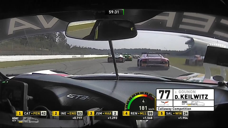 ADAC GT Masters 2017, Hockenheim: Ineichen/Engelhart gewinnen letztes Saisonrennen