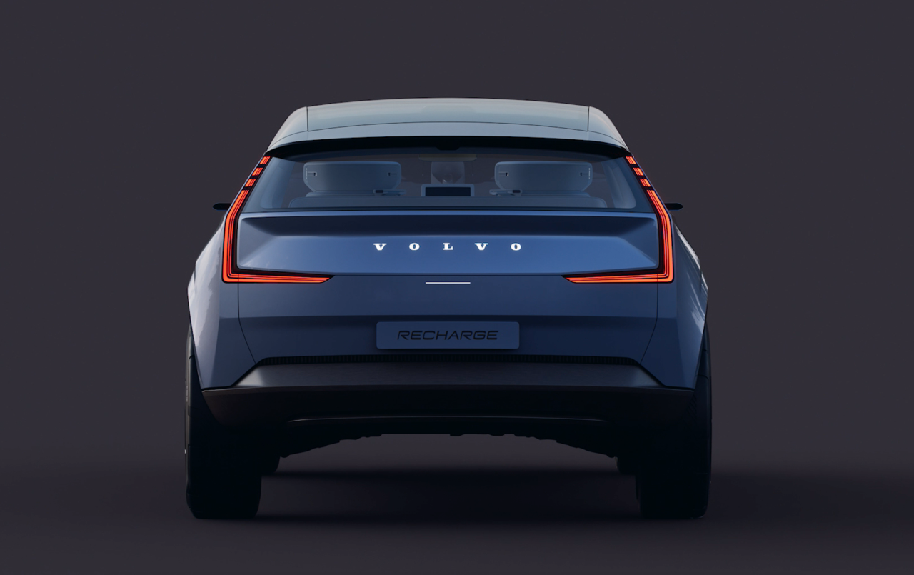 Volvo Concept Recharge - Animation zum Heck-Design... | motomovie.de