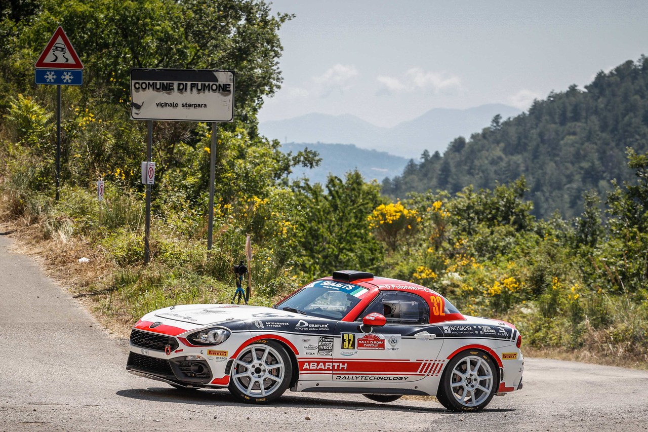 Ein Wochenende im Zeichen des Skorpions: Die italienische F4 startet in Imola und der Abarth Rally Cup macht bei der Rally di Roma Capitale Station