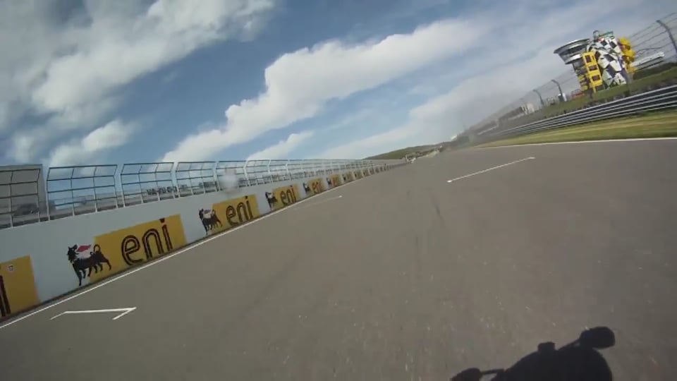 Hafeneger-Renntrainings Streckenvorstellung Sachsenring
