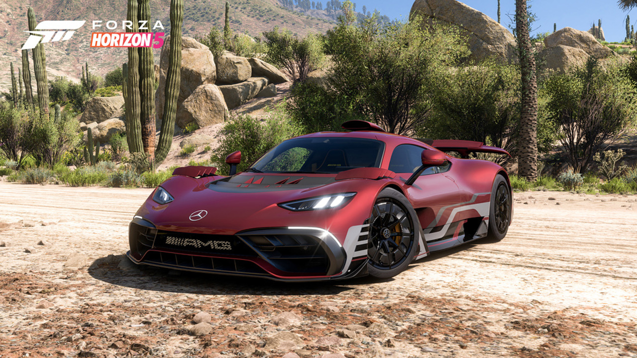 Das virtuelle Mercedes-AMG Project ONE ist der Star des neuen Videospiels Forza Horizon 5.