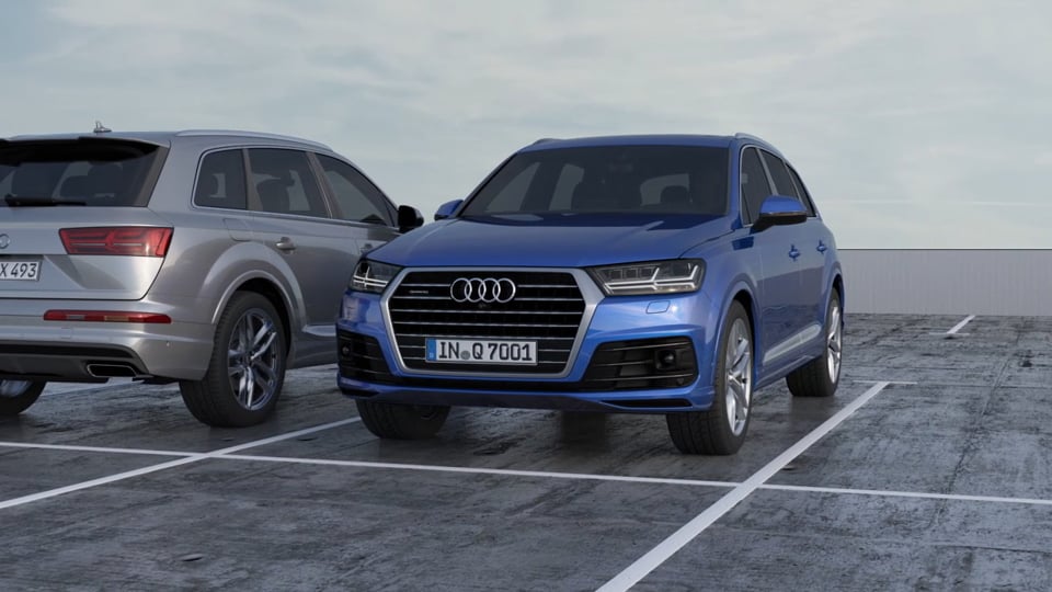 Audi – quattro: Audi Q7 3.0 TDI quattro Allradlenkung - Animation | selected by motomovie