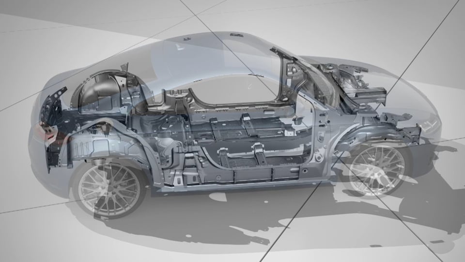 Audi – Leichtbau: Audi TT Animation Karosserie / Leichtbau | selected by motomovie