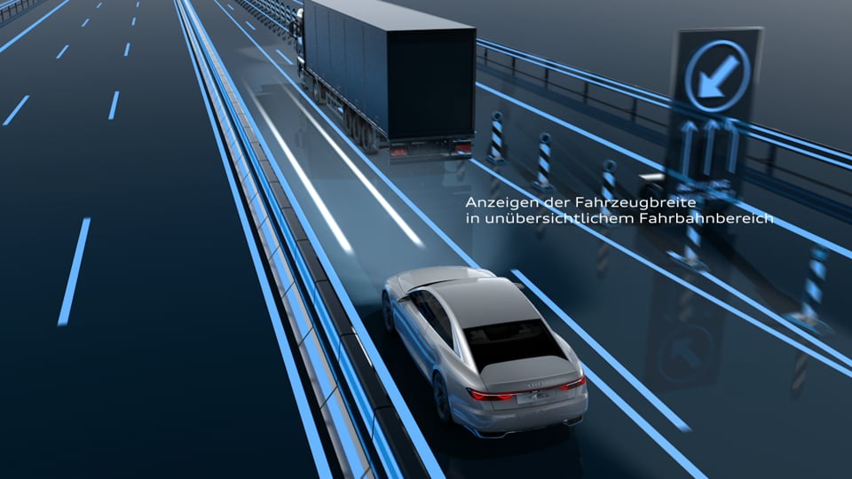 Audi – Lichttechnologie: Audi future lab - Animation Matrix Laser | selected by motomovie