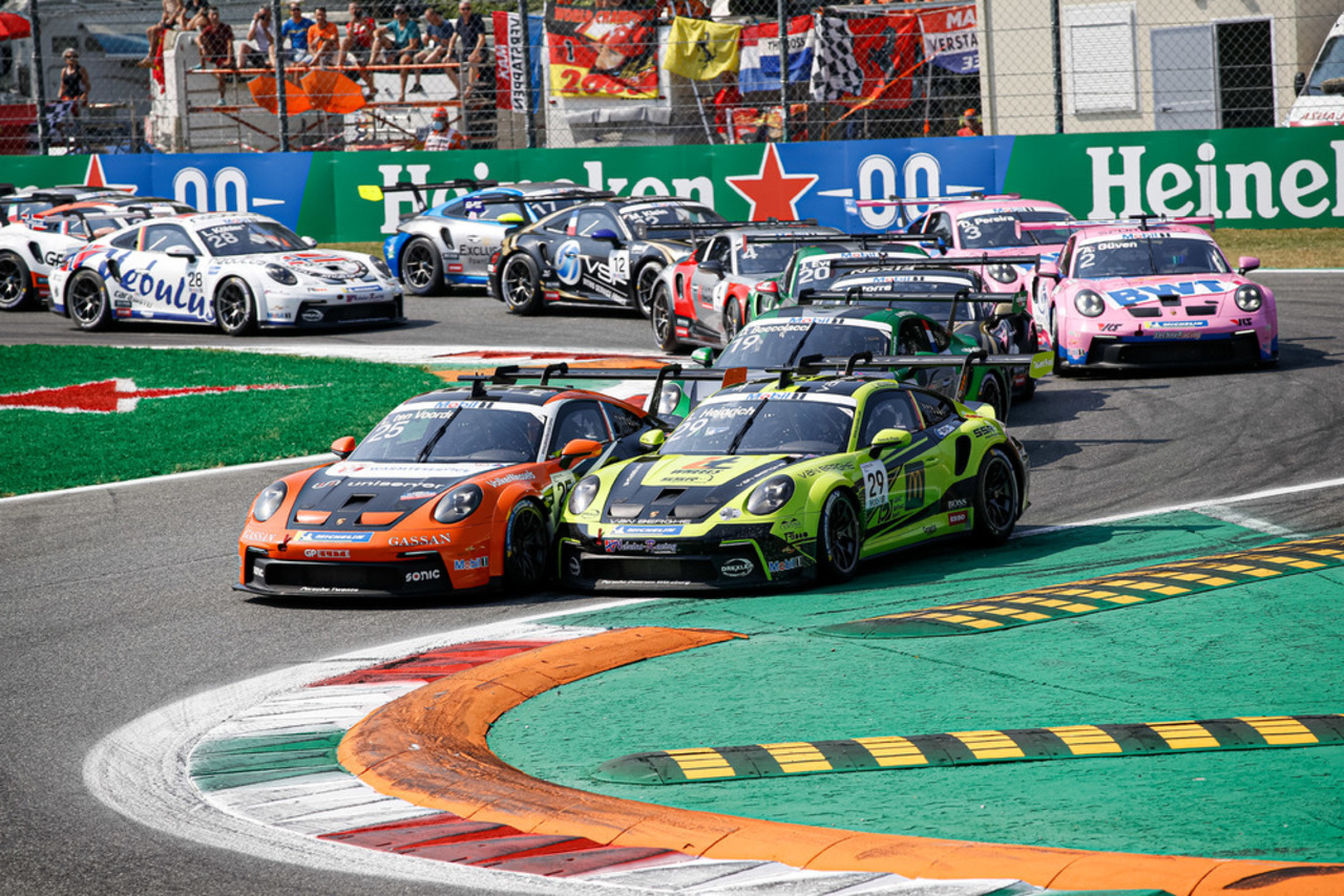 Porsche Mobil 1 Supercup, 8. Lauf (Monza): Champion Larry ten Voorde beendet Supercup-Saison mit einem Sieg.