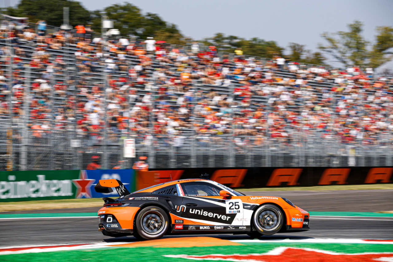 Porsche Mobil 1 Supercup, 8. Lauf (Monza): Champion Larry ten Voorde beendet Supercup-Saison mit einem Sieg.