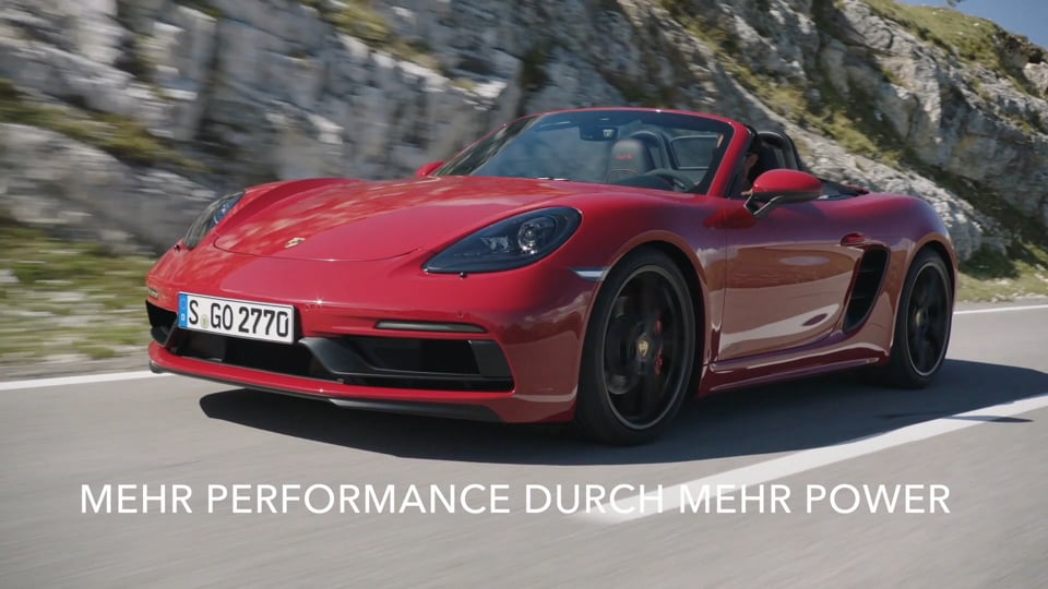 Porsche Boxster 718 GTS – ab Dezember 2017