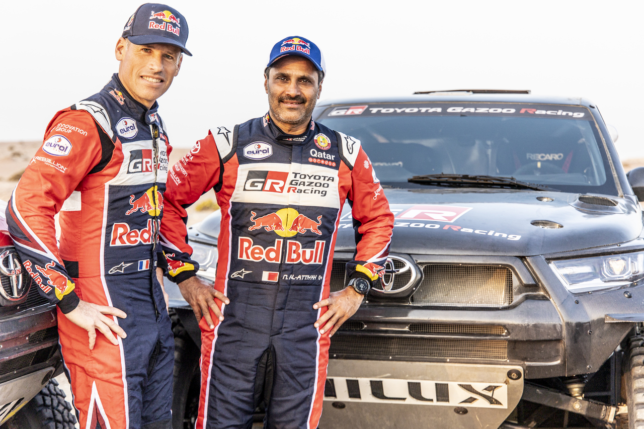 Toyota Gazoo Racing bereit für die härteste Rallye der Welt.