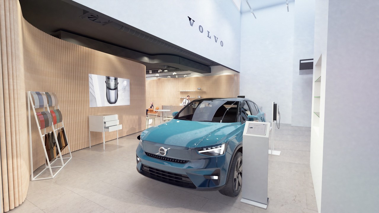 Erstes temporäres Volvo Studio in Deutschland: Premium-Marke zu Gast in der Outletcity Metzingen.