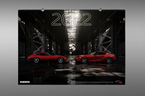 Toyota Classic Kalender 2022 ab sofort erhältlic...