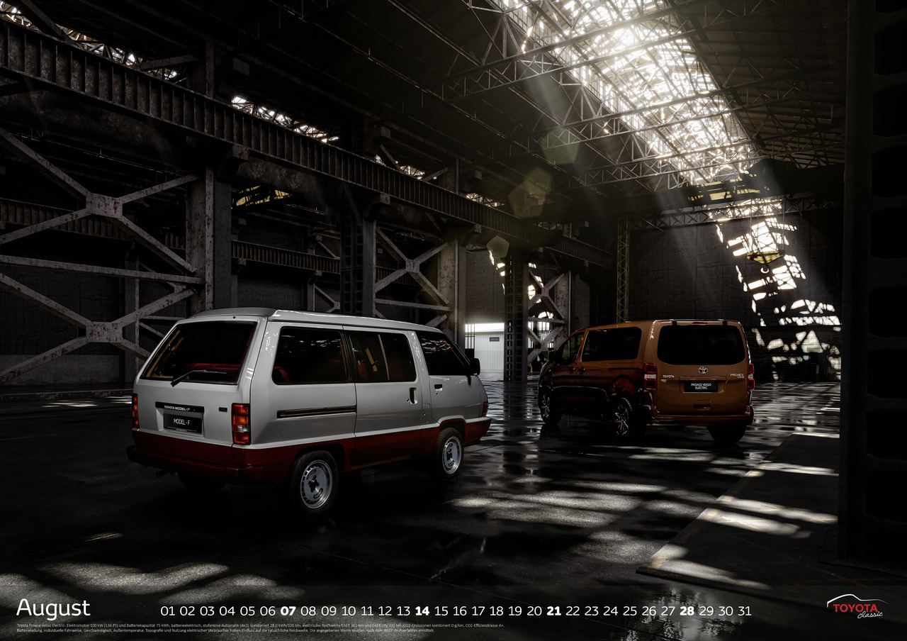Toyota Classic Kalender 2022 ab sofort erhältlic...