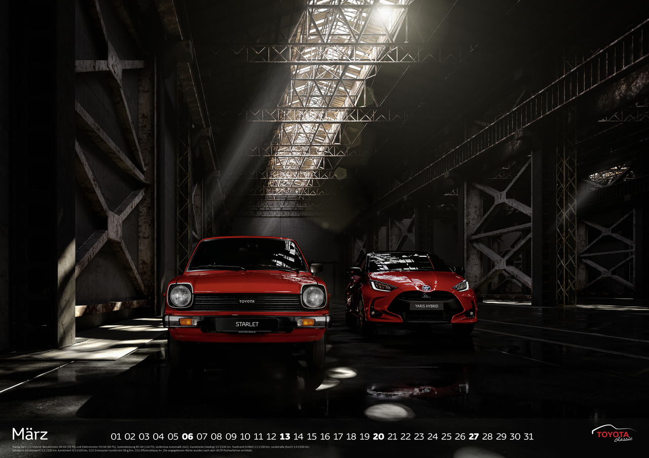 Toyota Classic Kalender 2022 ab sofort erhältlic...