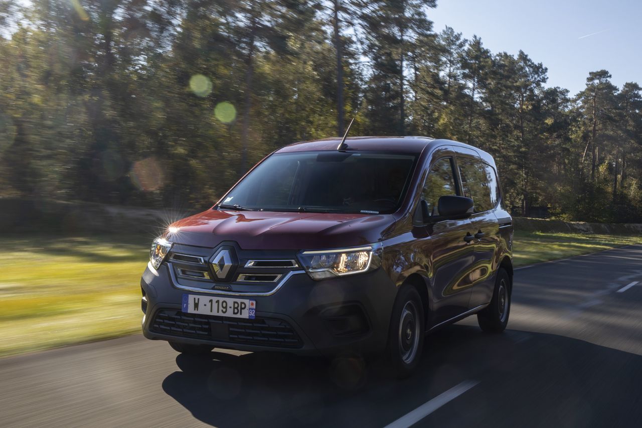 Elektrischer City-Lieferwagen: der neue Renault Kangoo Rapid E-TECH 100% Electric.