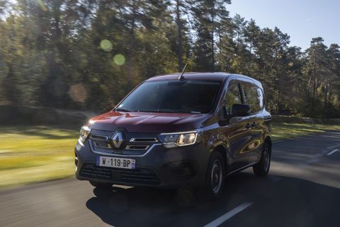 Elektrischer City-Lieferwagen: der neue Renault Kangoo Rapid E-TECH 100% Electric.